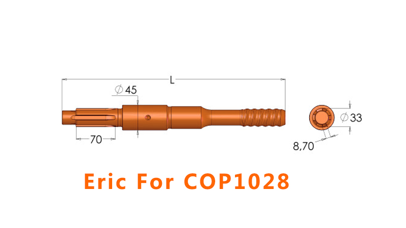 COP 1028 Shank adapter