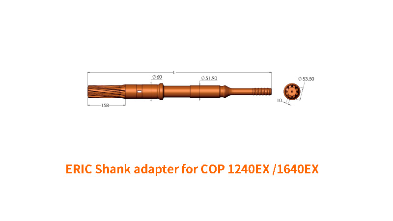 COP 1240EX Shank adapter