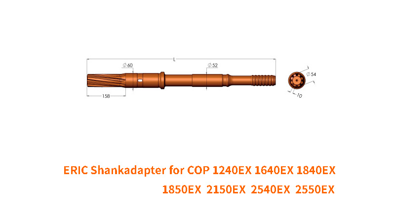 COP 1840EX Shank adapter